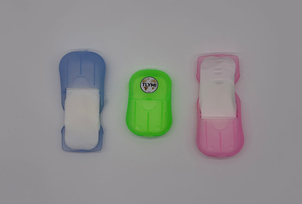 TLYMI Disposable Paper Soap Sheets - 5 Pack