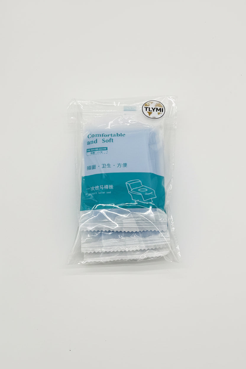 Travel Like You Mean It (TLYMI) Paper Toilet Seat Covers - 3 Pack